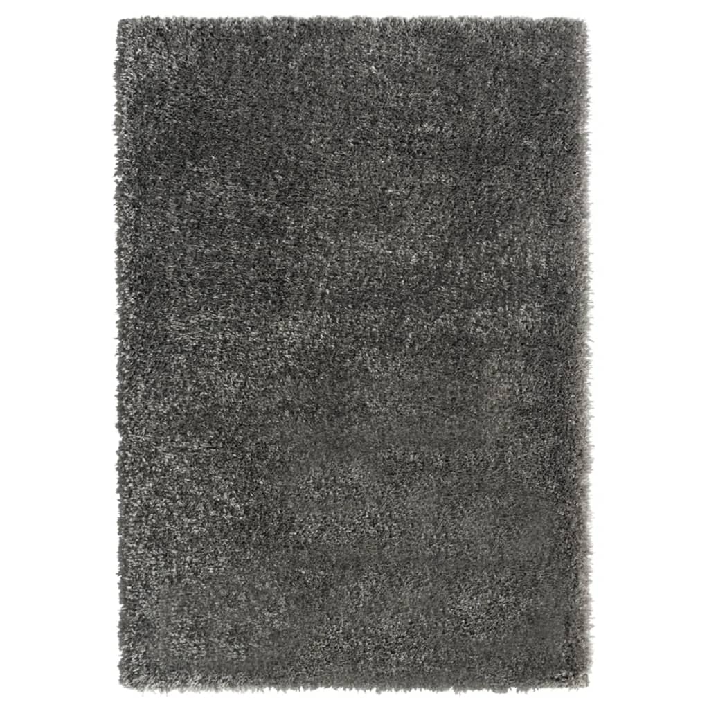 Korkeanukkainen Shaggy matto antrasiitti 160x230 cm 50 mm - Sisustajankoti.fi