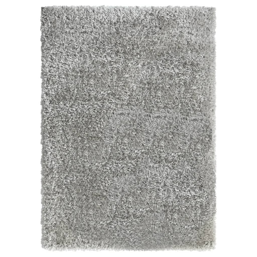Korkeanukkainen Shaggy matto harmaa 120x170 cm 50 mm - Sisustajankoti.fi