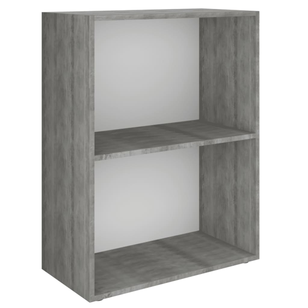 Kirjahylly lastulevy 60x31x78 cm betoni - Sisustajankoti.fi