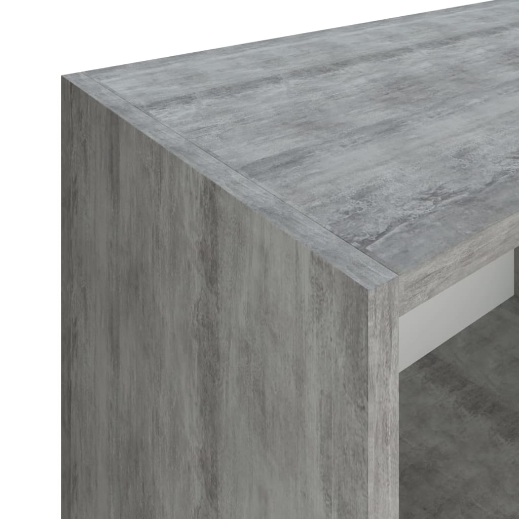Kirjahylly lastulevy 60x31x78 cm betoni - Sisustajankoti.fi