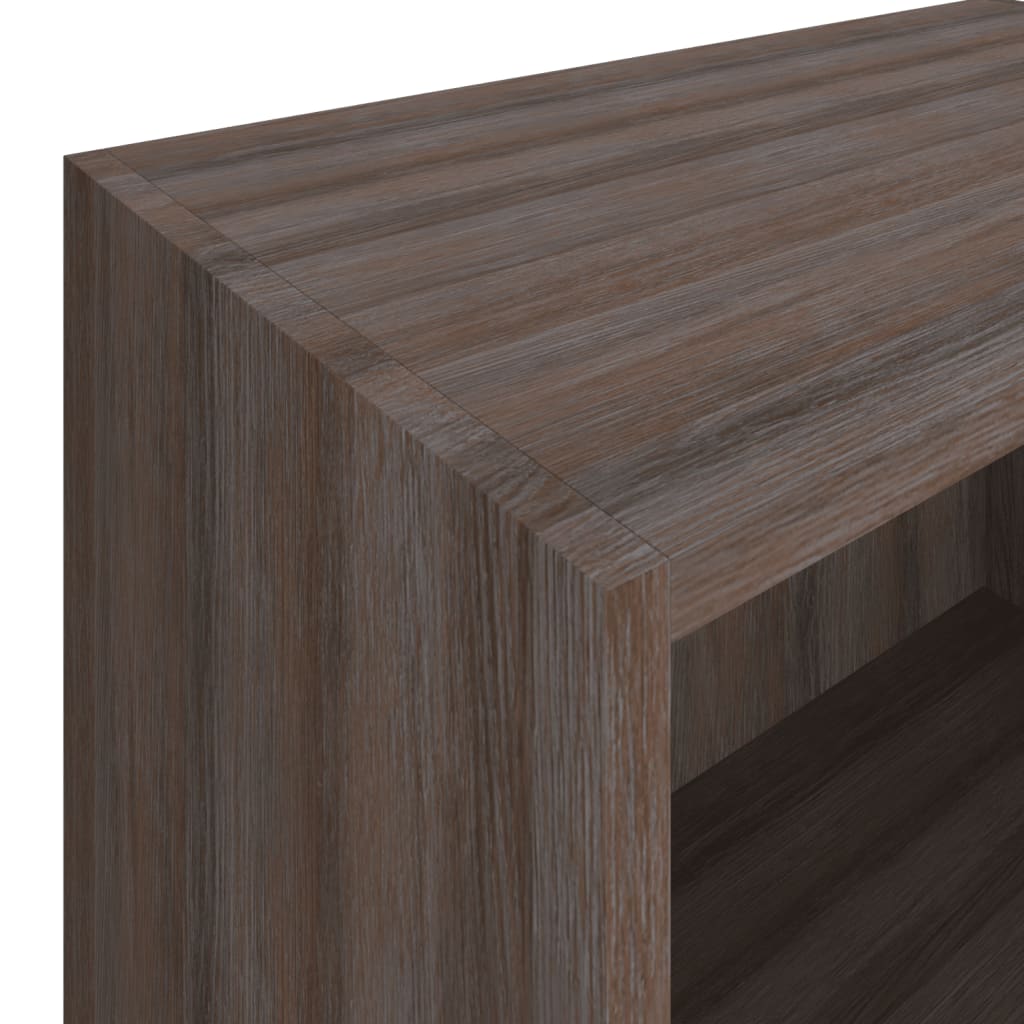 Kirjahylly lastulevy 60x31x78 cm harmaa Sonoma-tammi - Sisustajankoti.fi