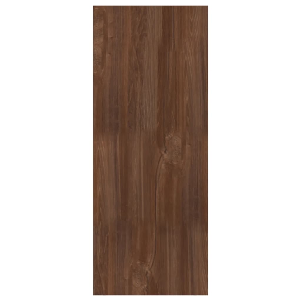 Kirjahylly lastulevy 60x31x78 cm ruskea tammi - Sisustajankoti.fi