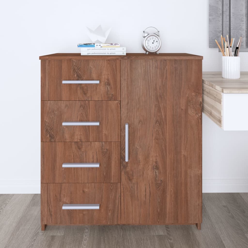 Senkki ruskea tammi 79x35x88 cm - Sisustajankoti.fi