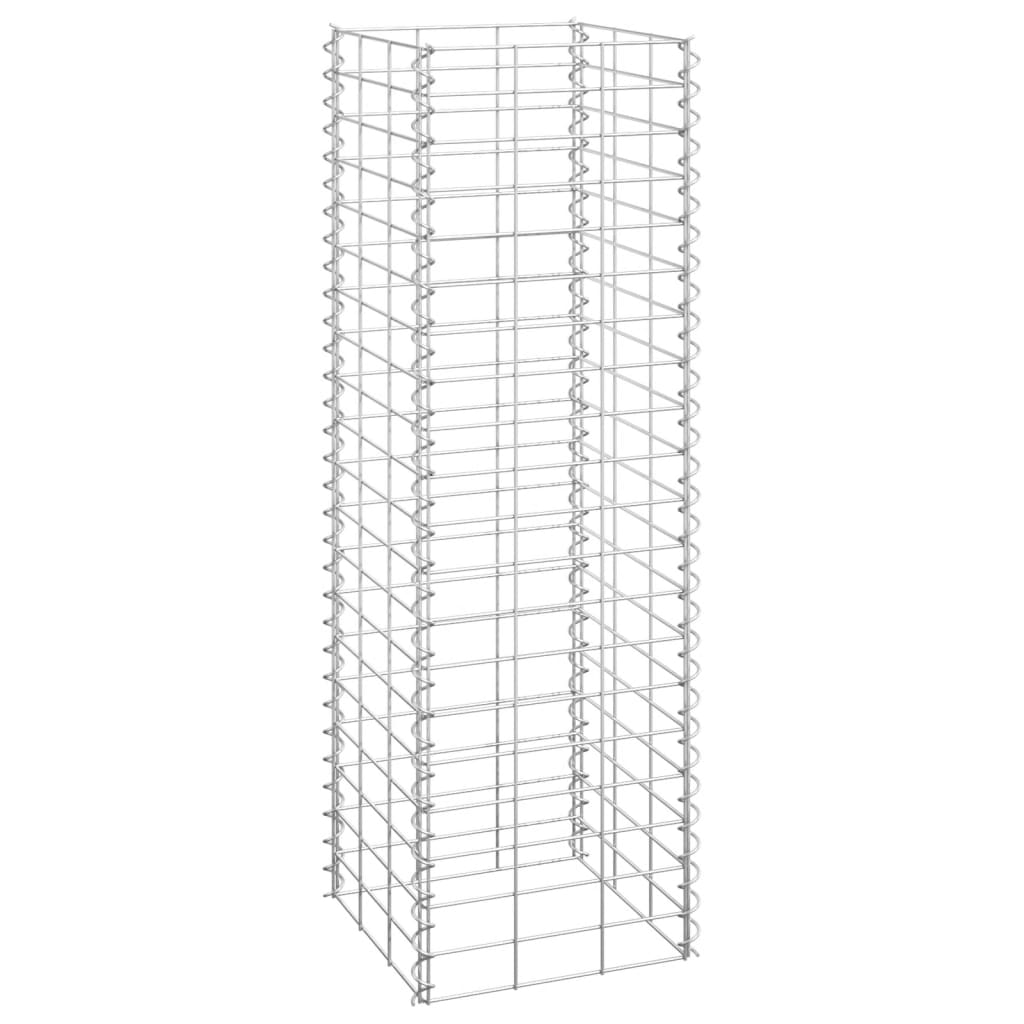Korotetut kivikorit 3 kpl 30x30x100 cm rauta - Sisustajankoti.fi