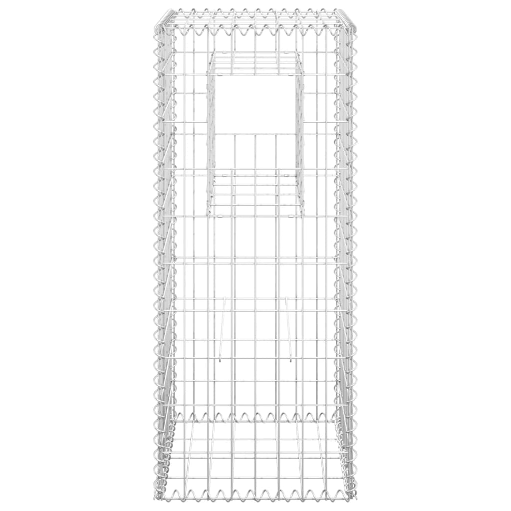 Kivikoripylväät 2 kpl 40x40x100 cm rauta - Sisustajankoti.fi