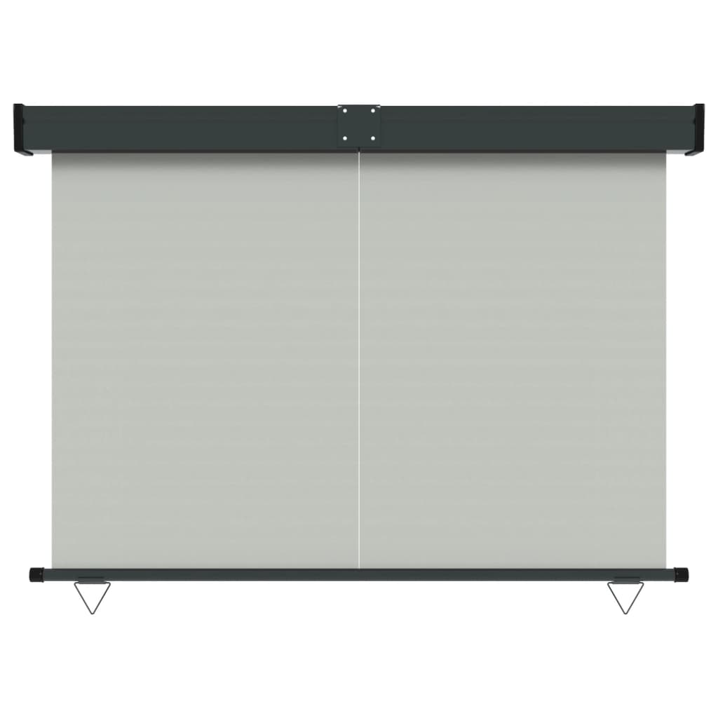 Parvekkeen sivumarkiisi 140x250 cm harmaa - Sisustajankoti.fi