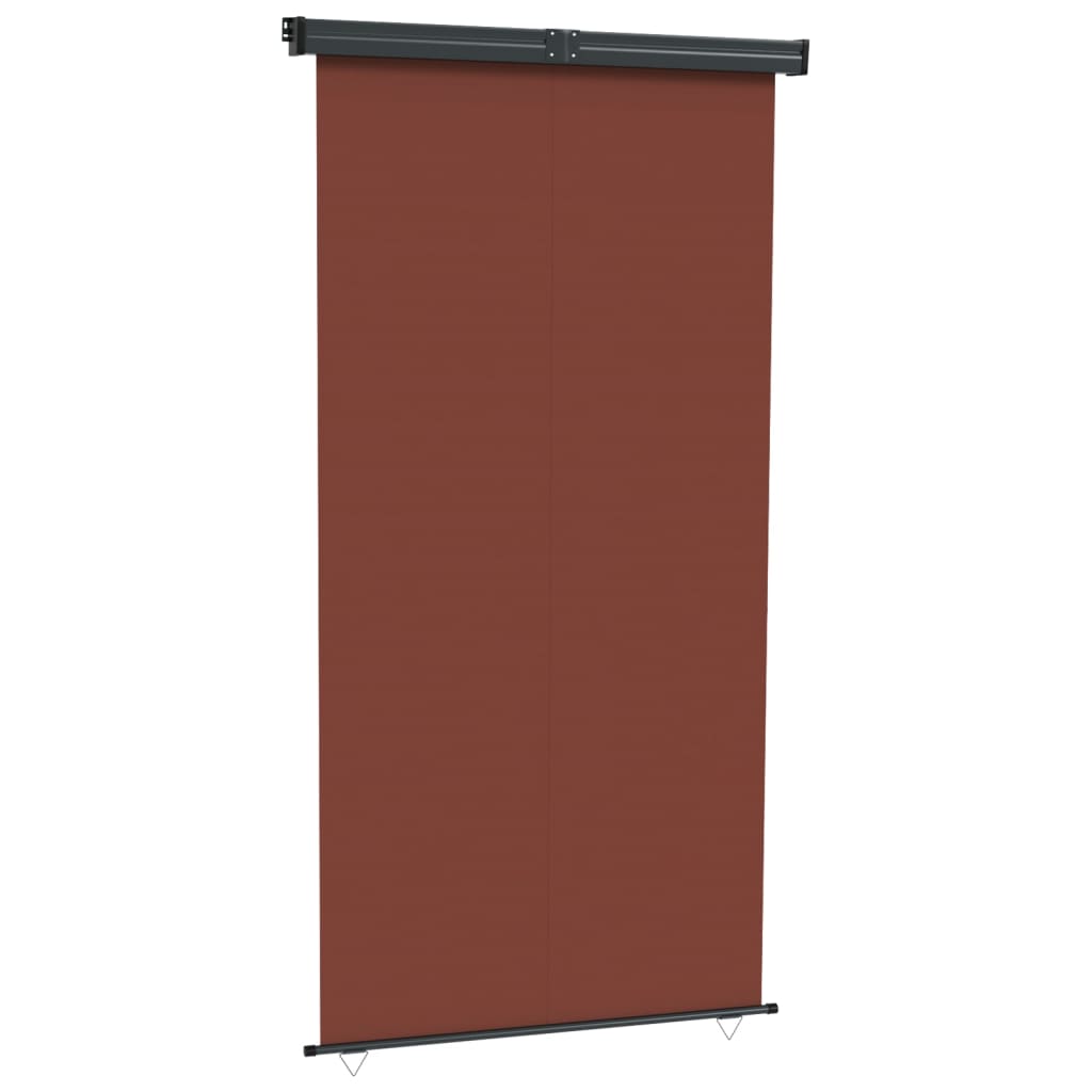 Parvekkeen sivumarkiisi 140x250 cm ruskea - Sisustajankoti.fi