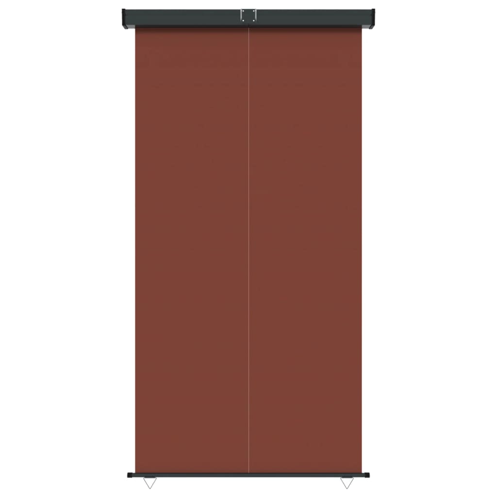 Parvekkeen sivumarkiisi 160x250 cm ruskea - Sisustajankoti.fi