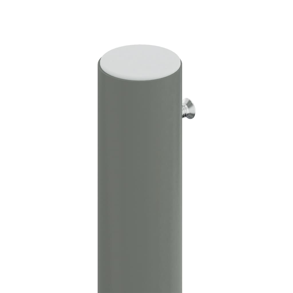 Sisäänvedettävä sivumarkiisi punainen 180x600 cm - Sisustajankoti.fi