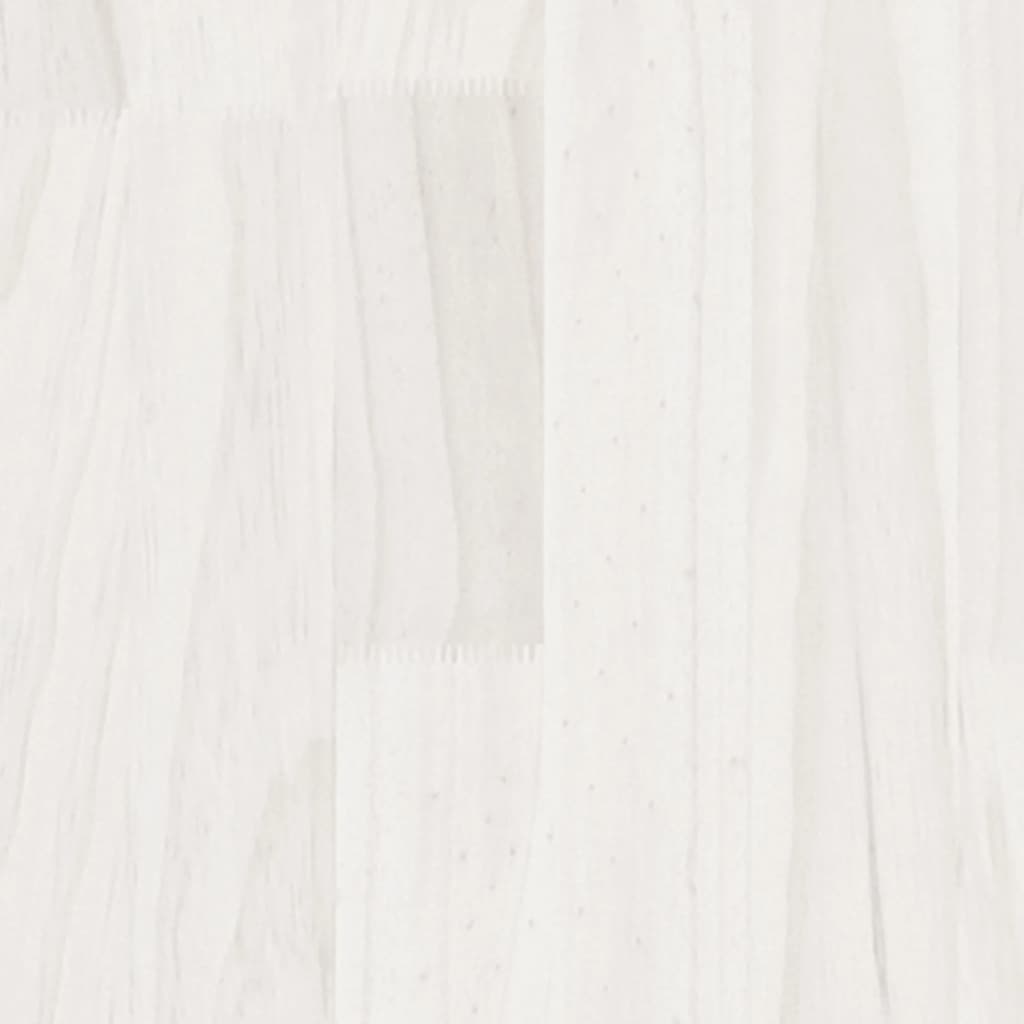 Kirjahylly/tilanjakaja valkoinen 104x33,5x110 cm täysi mänty - Sisustajankoti.fi