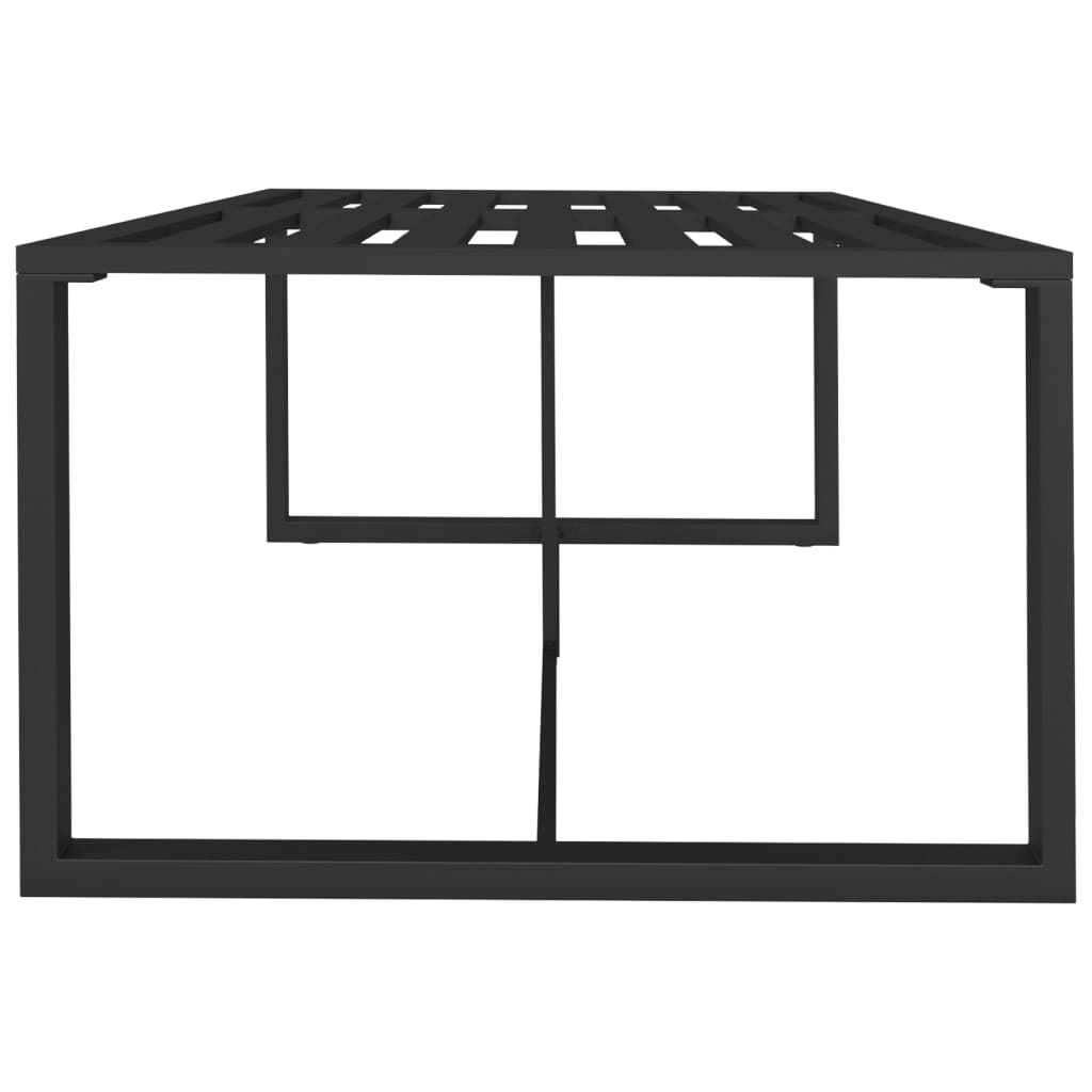 Ulkoruokapöytä antrasiitti 120x60x66 cm alumiini - Sisustajankoti.fi
