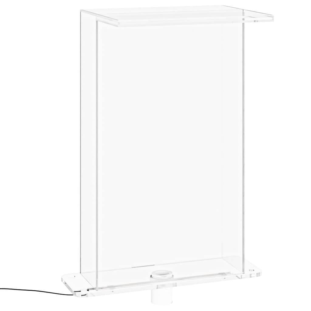 Uima-altaan suihkulähde RGB LED-valoilla akryyli 51 cm - Sisustajankoti.fi