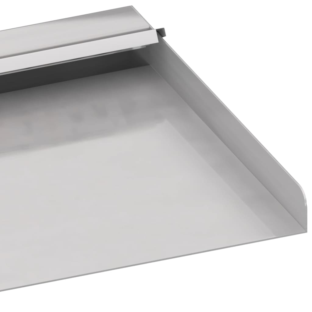 Vesiputous RGB LED-valoilla ruostumaton teräs 30 cm - Sisustajankoti.fi