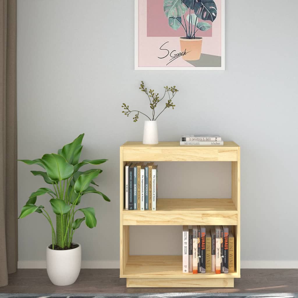Kirjahylly 60x35x71 cm täysi mänty - Sisustajankoti.fi
