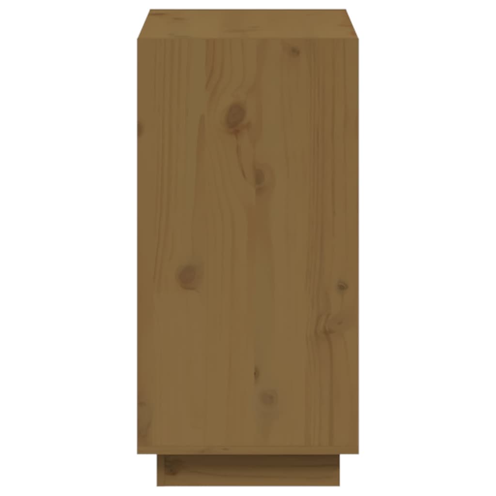 Kirjahylly hunajanruskea 60x35x71 cm täysi mänty - Sisustajankoti.fi