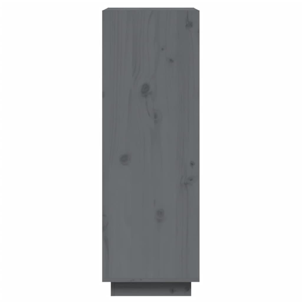 Kirjahylly/tilanjakaja harmaa 60x35x103 cm täysi mänty - Sisustajankoti.fi