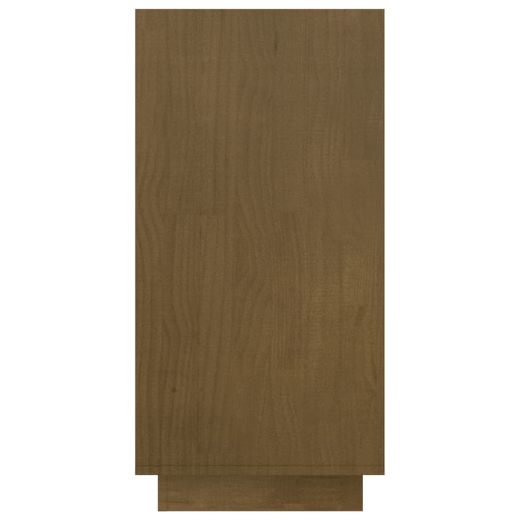Kirjahylly hunajanruskea 80x35x71 cm täysi mänty - Sisustajankoti.fi