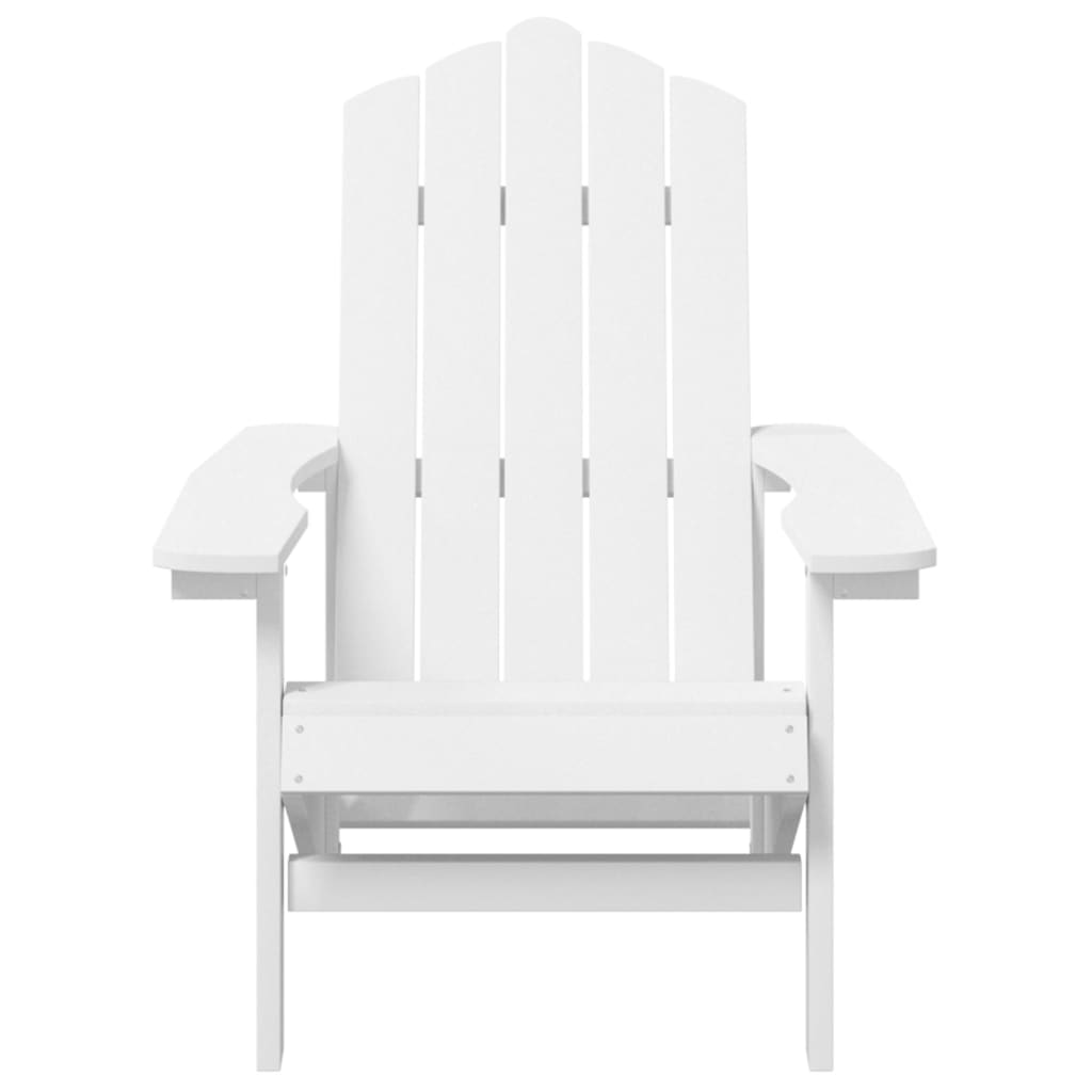 Adirondack puutarhatuoli HDPE valkoinen - Sisustajankoti.fi