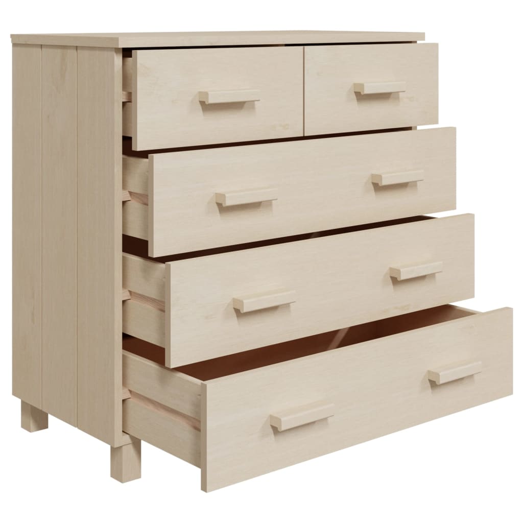 Senkki hunajanruskea 79x40x80 cm täysi mänty - Sisustajankoti.fi