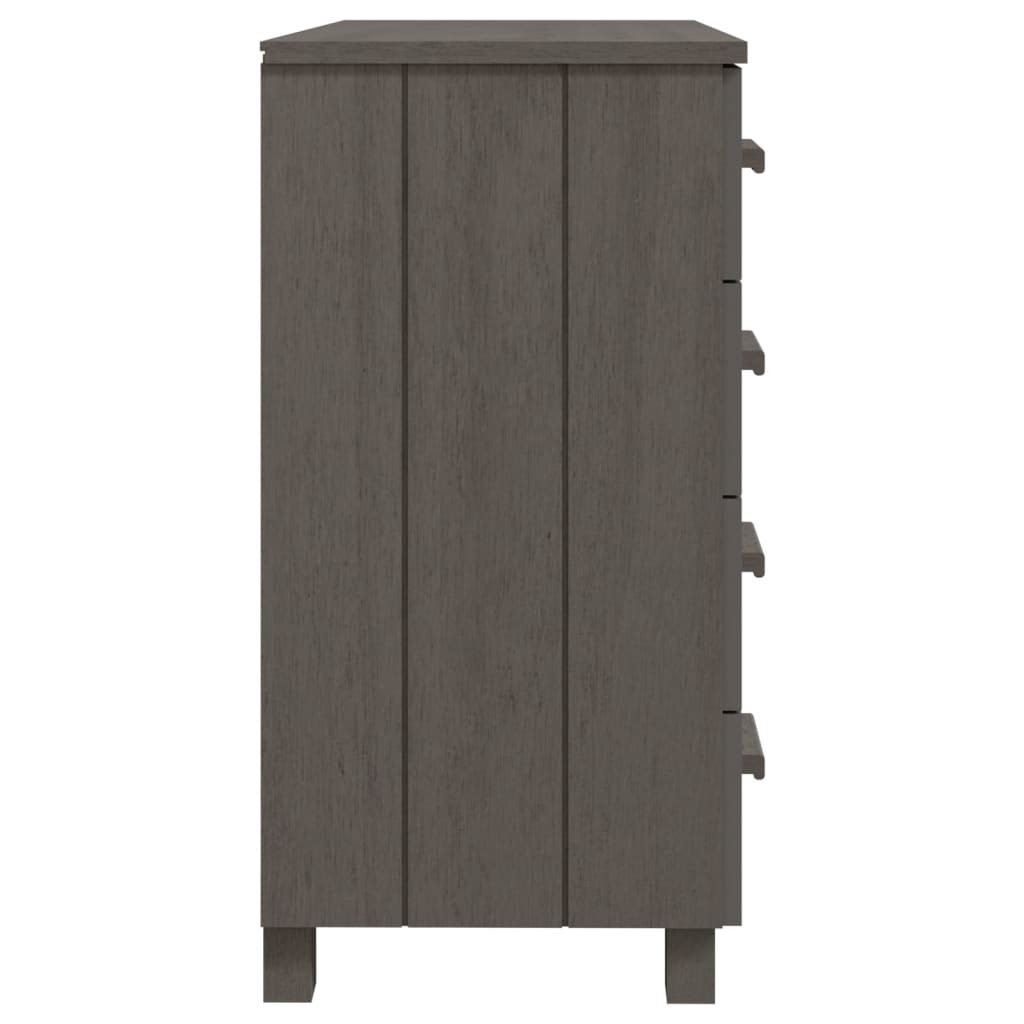 Senkki vaaleanharmaa 79x40x80 cm täysi mänty - Sisustajankoti.fi