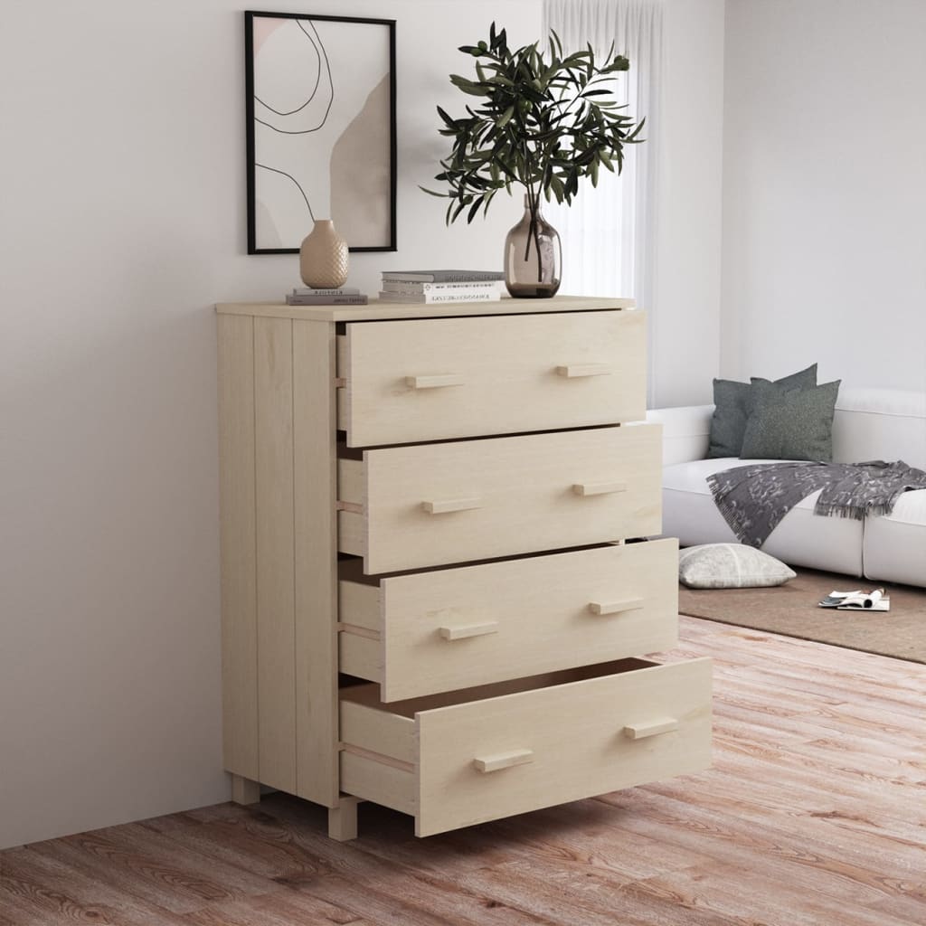 Senkki hunajanruskea 79x40x103,5 cm täysi mänty - Sisustajankoti.fi