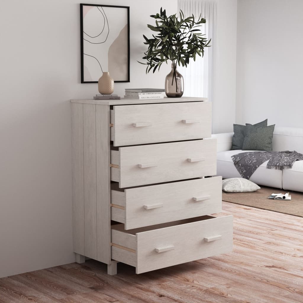 Senkki valkoinen 79x40x103,5 cm täysi mänty - Sisustajankoti.fi
