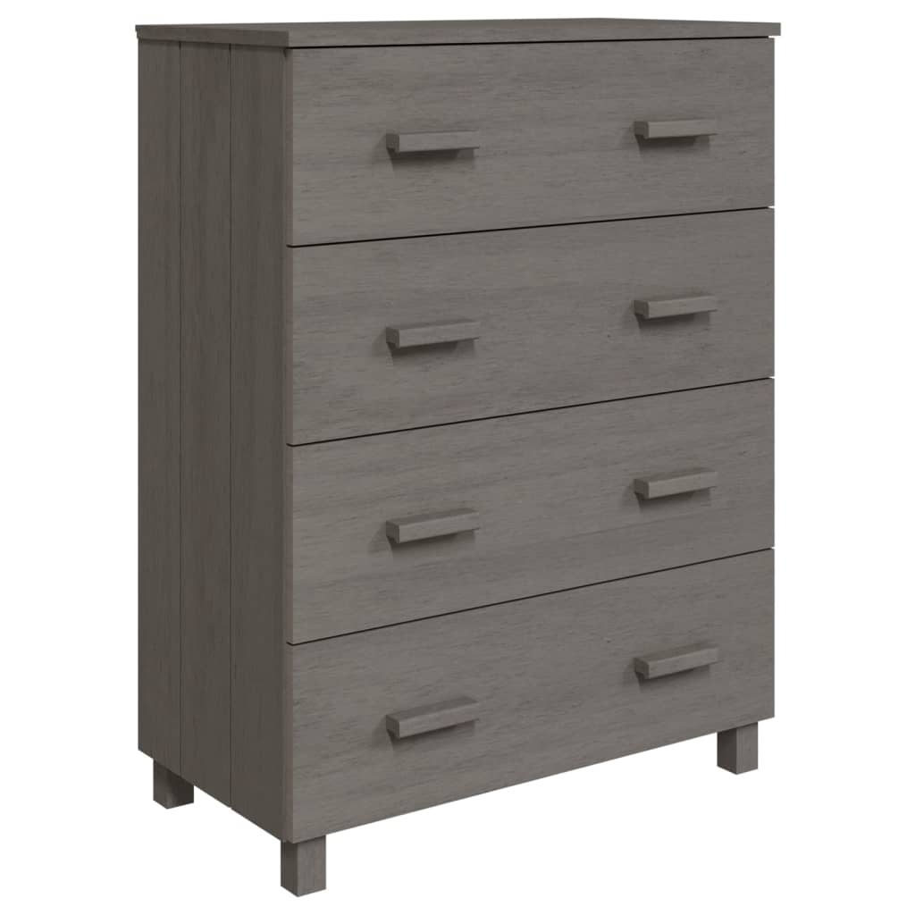 Senkki vaaleanharmaa 79x40x103,5 cm täysi mänty - Sisustajankoti.fi