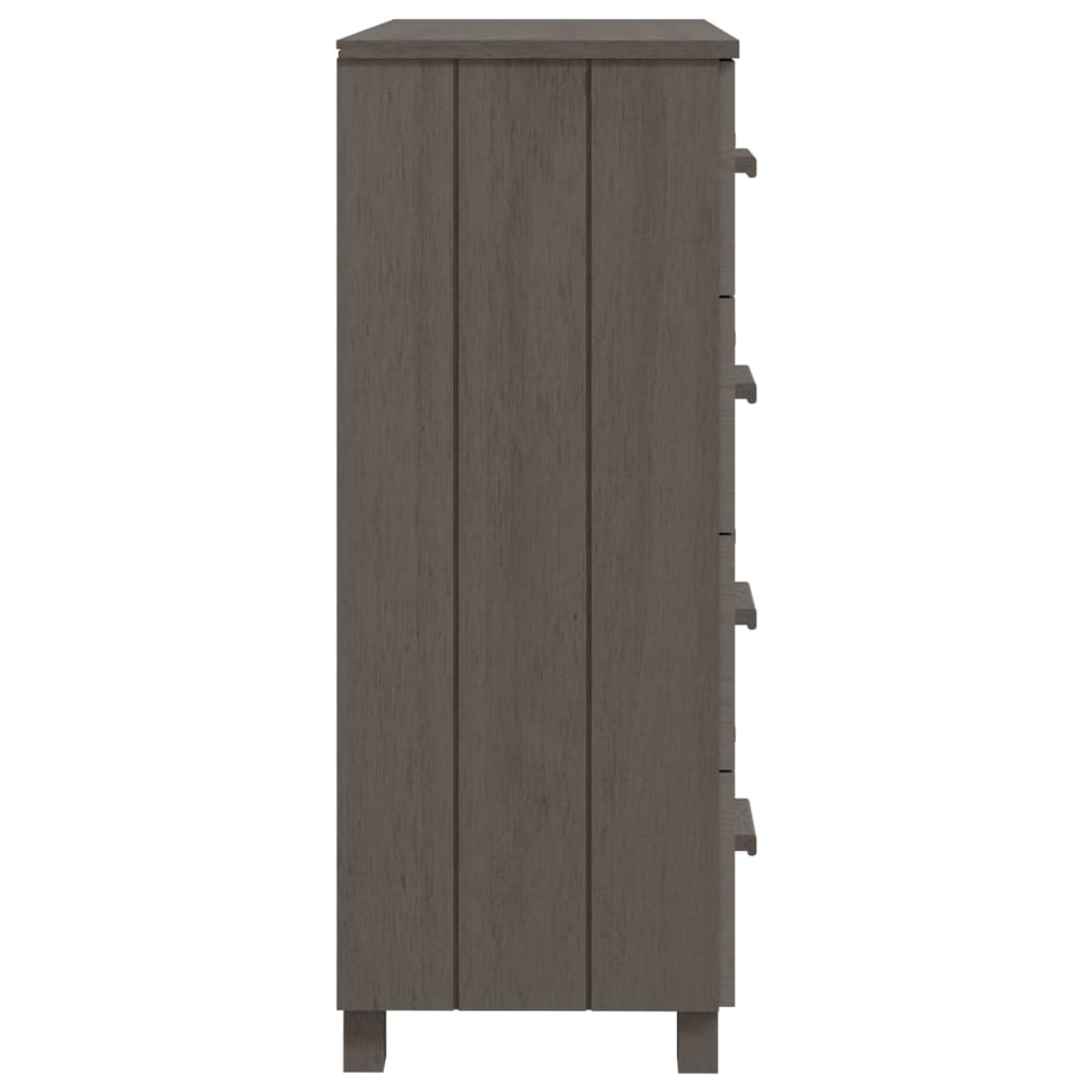 Senkki vaaleanharmaa 79x40x103,5 cm täysi mänty - Sisustajankoti.fi