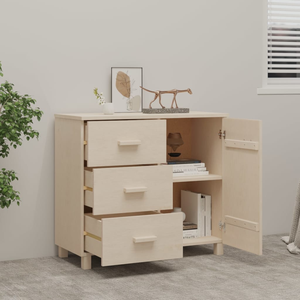 Senkki hunajanruskea 90x40x80 cm täysi mänty - Sisustajankoti.fi