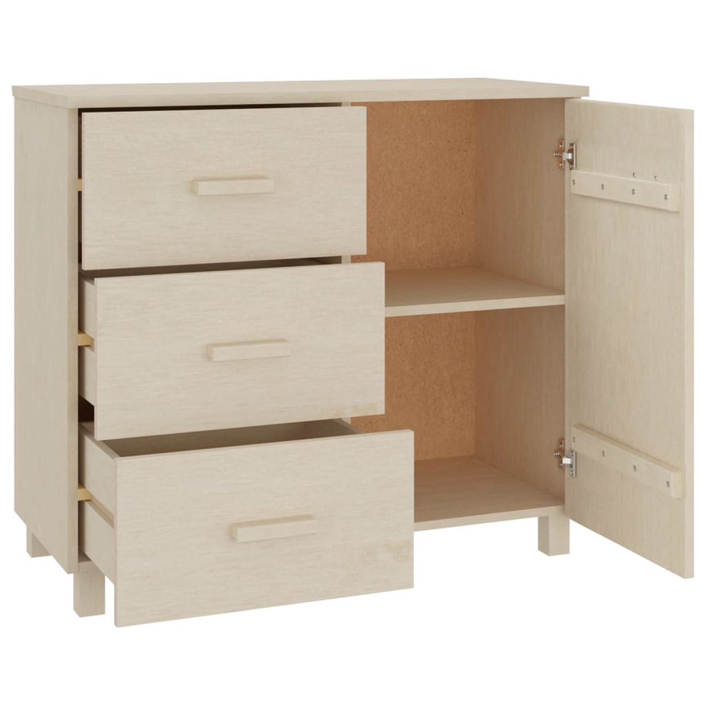 Senkki hunajanruskea 90x40x80 cm täysi mänty - Sisustajankoti.fi