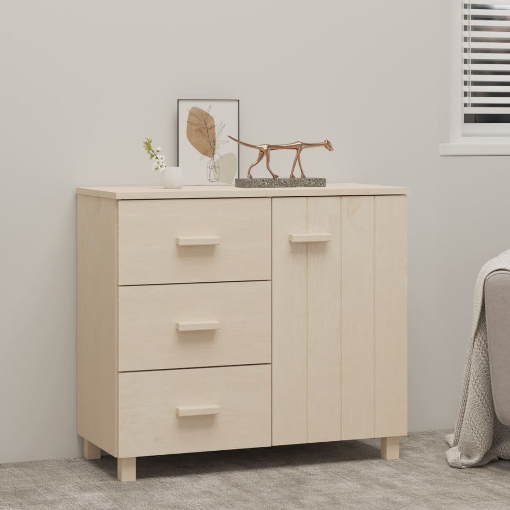 Senkki hunajanruskea 90x40x80 cm täysi mänty - Sisustajankoti.fi