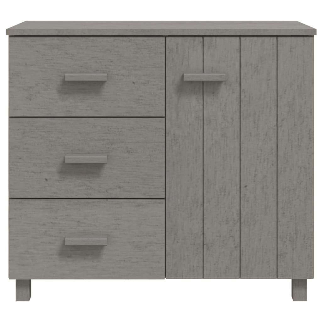 Senkki vaaleanharmaa 90x40x80 cm täysi mänty - Sisustajankoti.fi