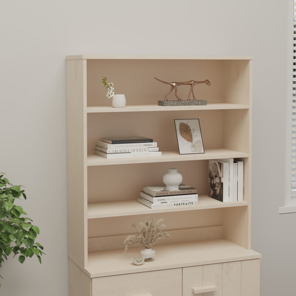 Yläosa senkille hunajanruskea 90x30x100 cm täysi mänty - Sisustajankoti.fi