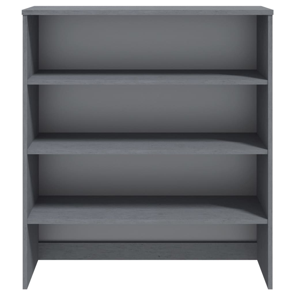Yläosa senkille tummanharmaa 90x30x100 cm täysi mänty - Sisustajankoti.fi