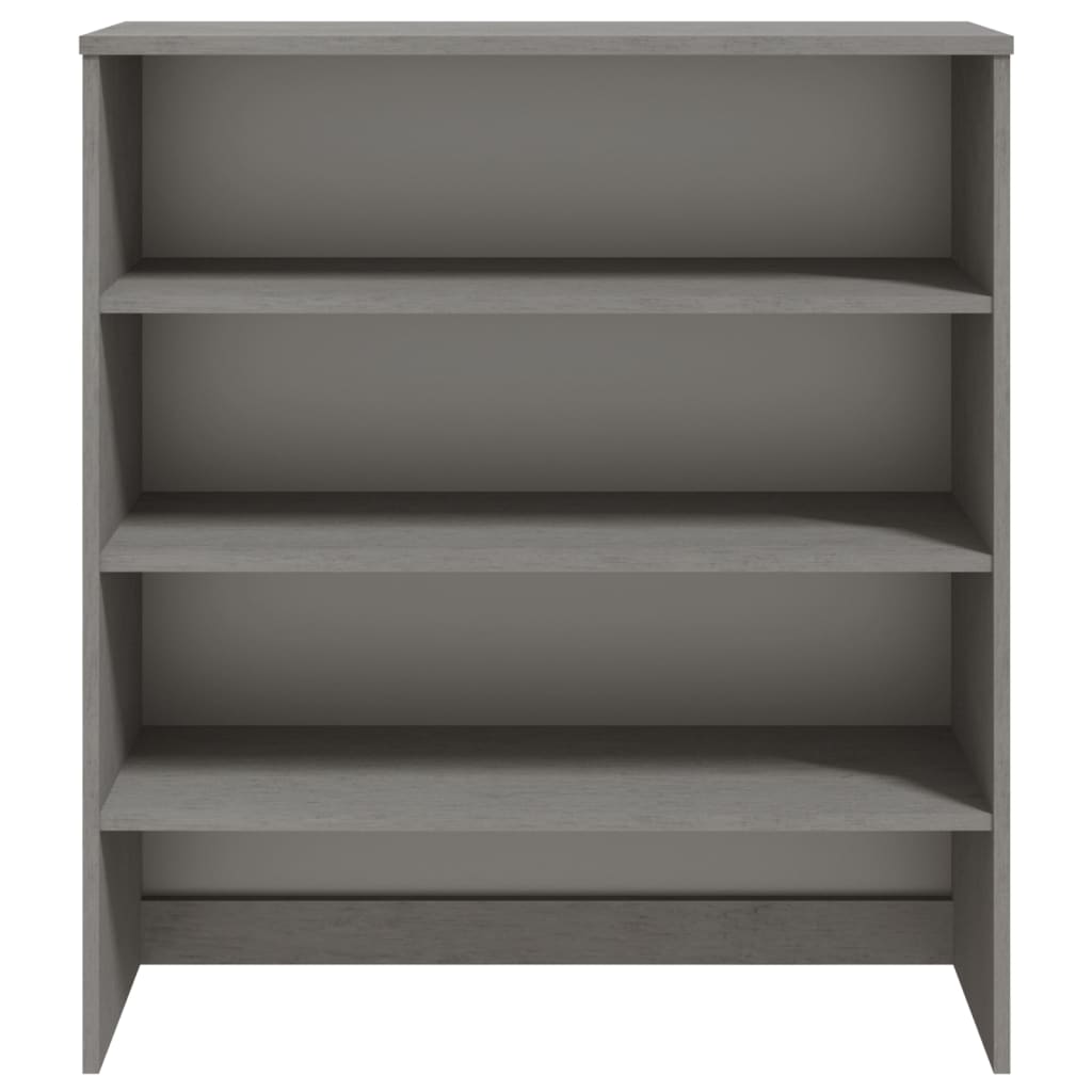 Yläosa senkille vaaleanharmaa 90x30x100 cm täysi mänty - Sisustajankoti.fi