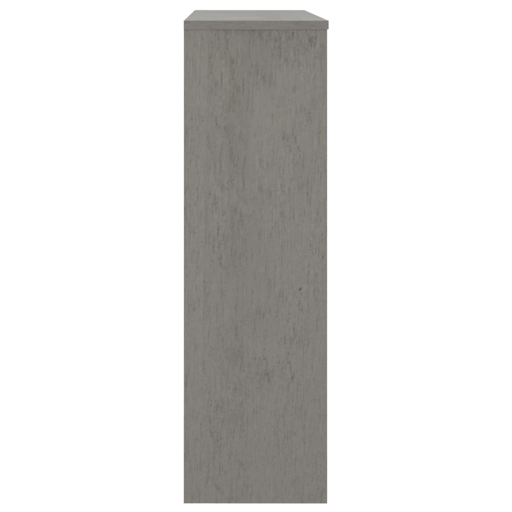 Yläosa senkille vaaleanharmaa 90x30x100 cm täysi mänty - Sisustajankoti.fi