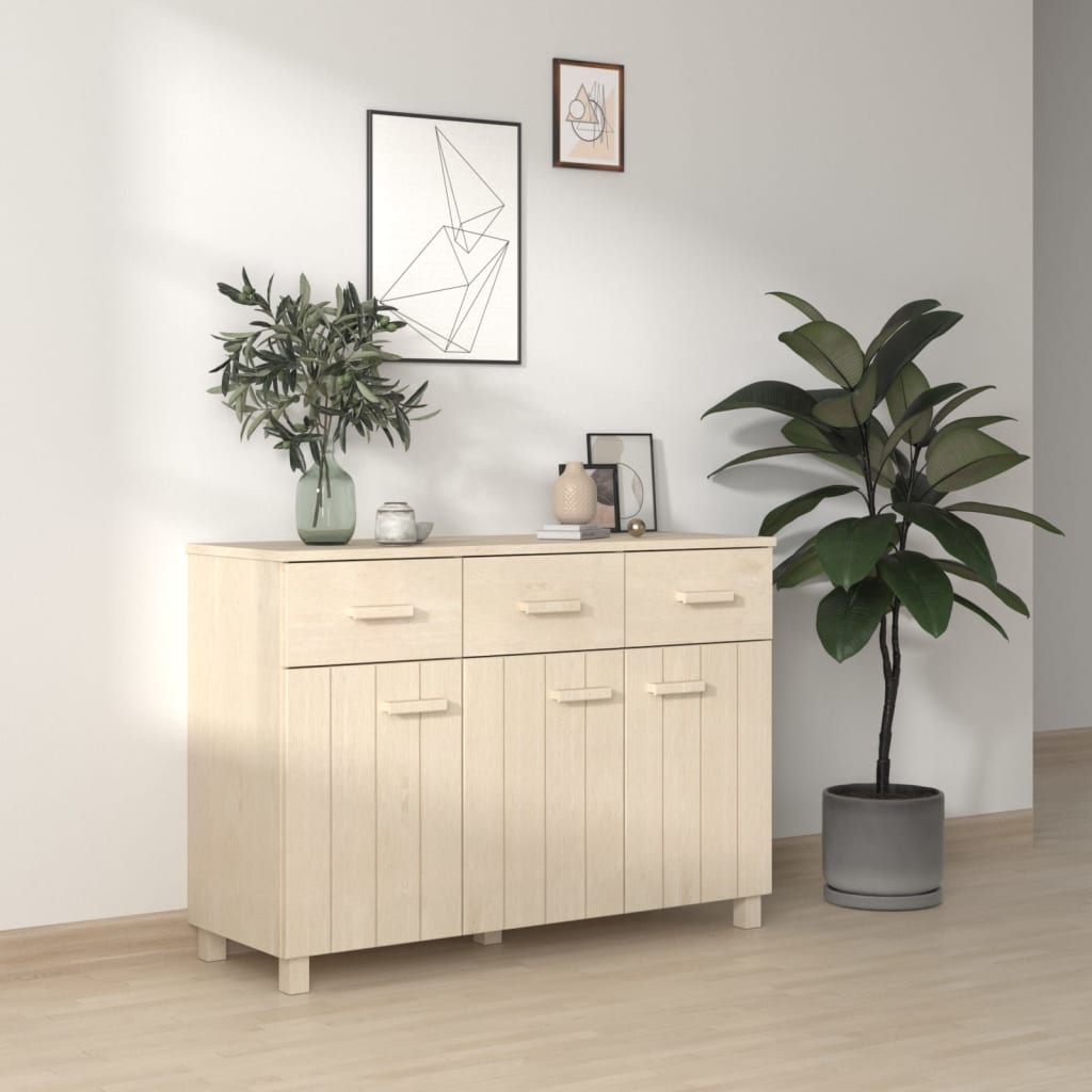 Senkki hunajanruskea 113x40x80 cm täysi mänty - Sisustajankoti.fi