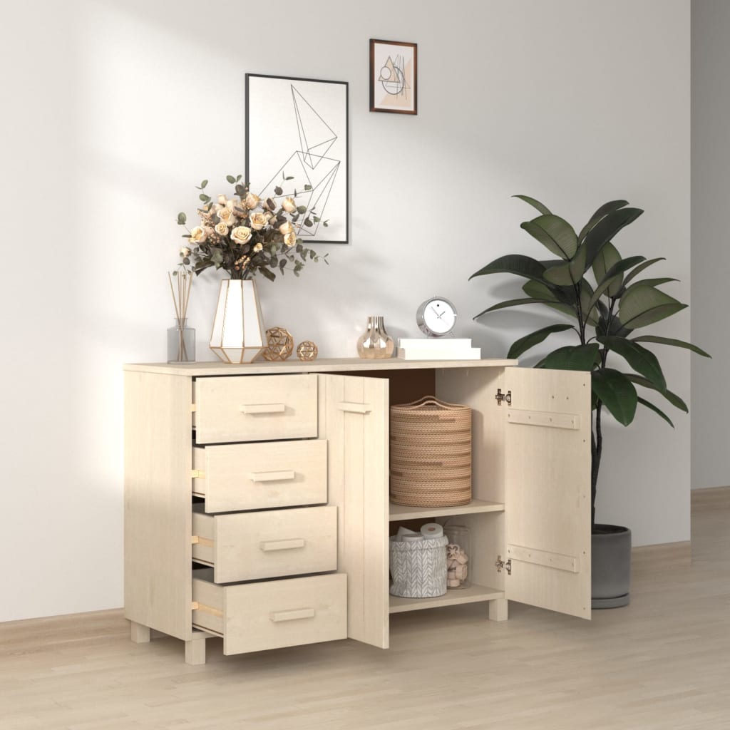 Senkki hunajanruskea 113x40x80 cm täysi mänty - Sisustajankoti.fi