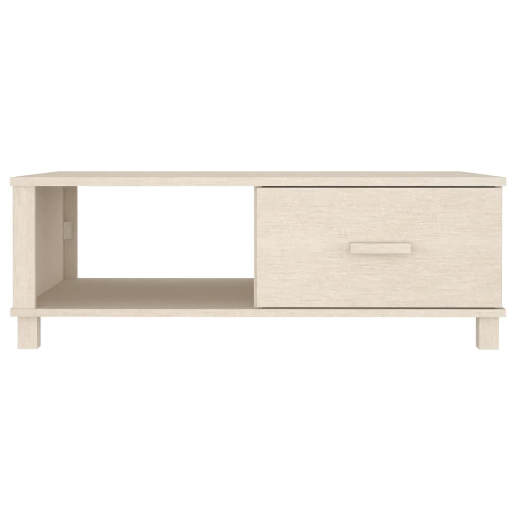 Sohvapöytä hunajanruskea 100x55x35 cm täysi mänty - Sisustajankoti.fi