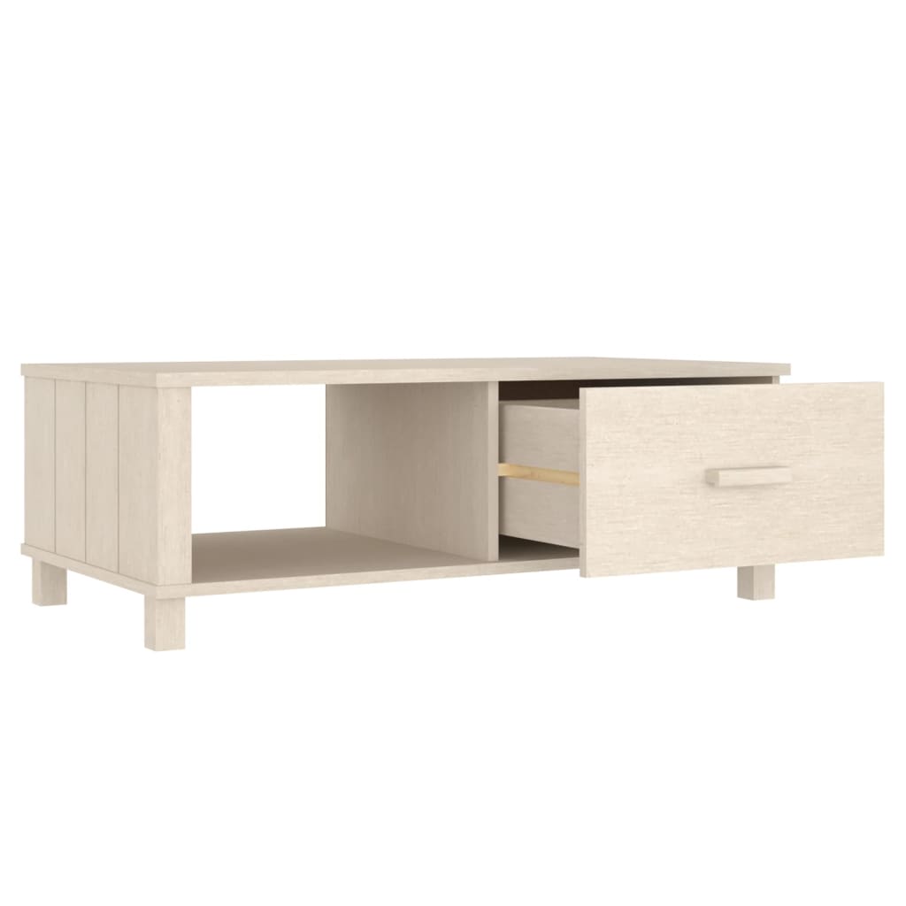 Sohvapöytä hunajanruskea 100x55x35 cm täysi mänty - Sisustajankoti.fi