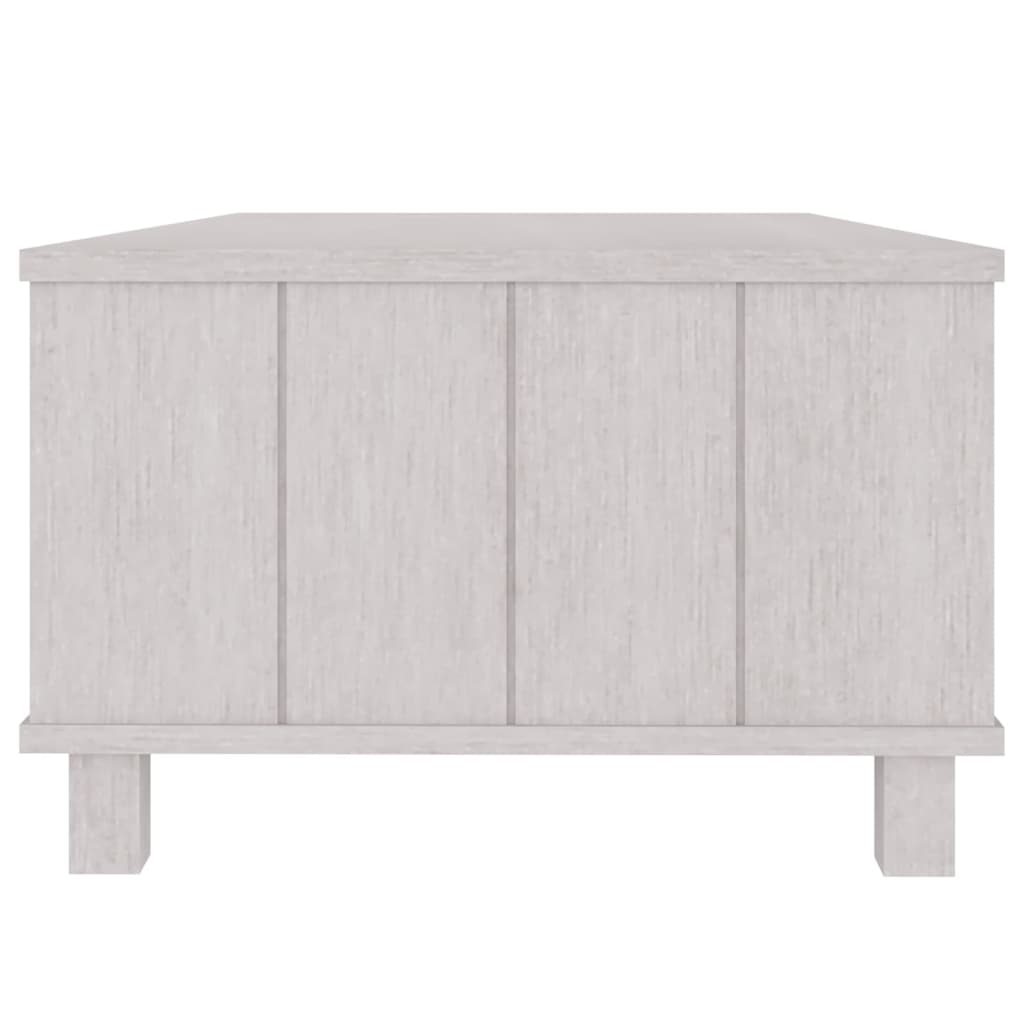 Sohvapöytä valkoinen 100x55x35 cm täysi mänty - Sisustajankoti.fi
