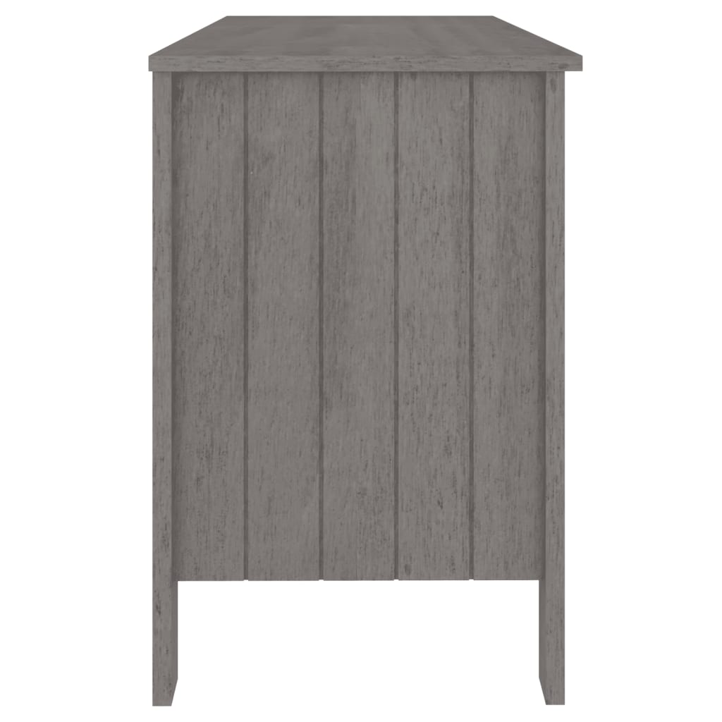 Pöytä HAMAR vaaleanharmaa 113x50x75 cm täysi mänty - Sisustajankoti.fi