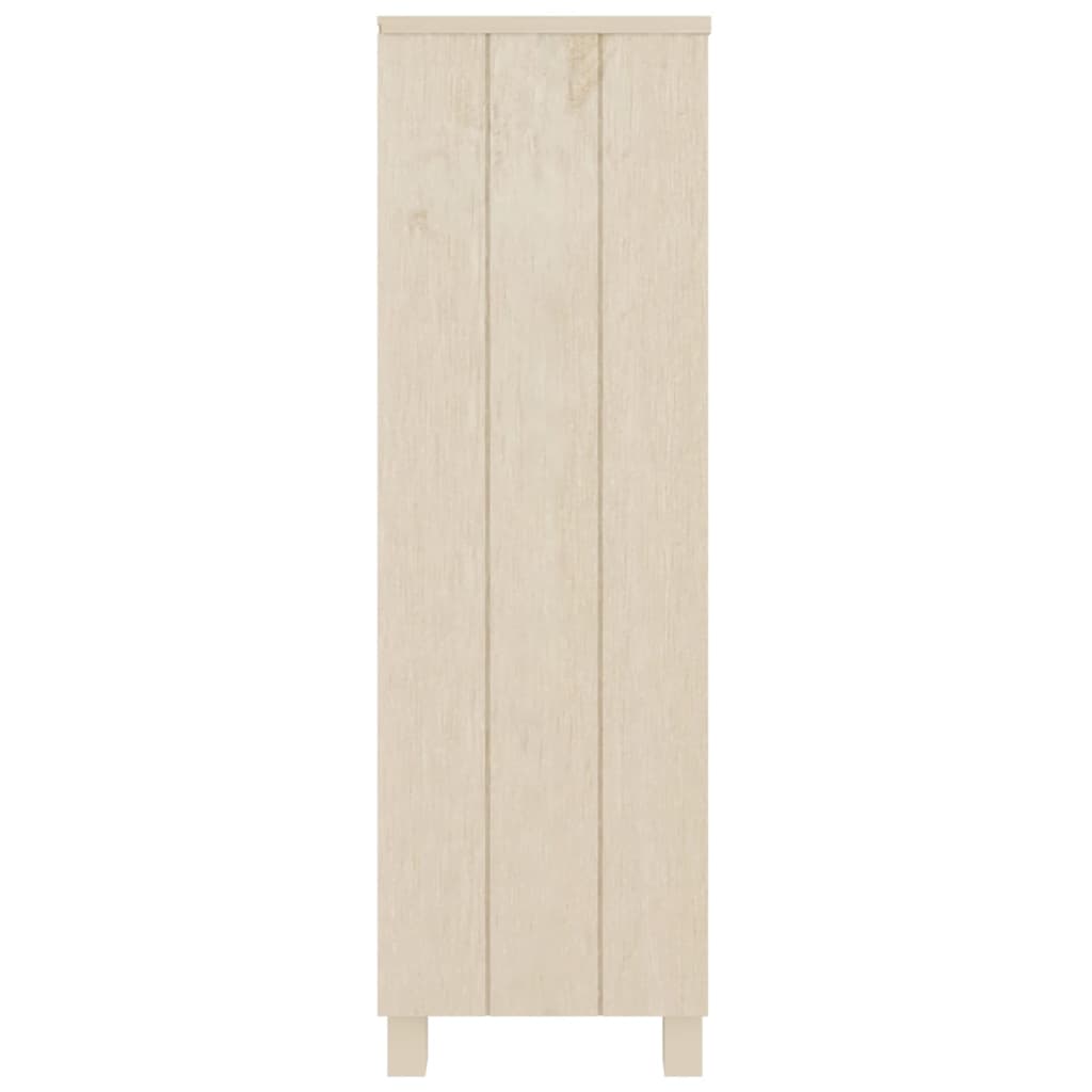 Kirjahylly hunajanruskea 85x35x112 cm täysi mänty - Sisustajankoti.fi