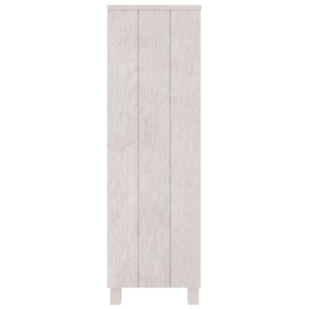 Kirjahylly valkoinen 85x35x112 cm täysi mänty - Sisustajankoti.fi