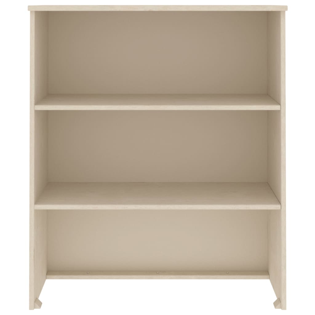 Yläkaappi HAMAR hunajanruskea 85x35x100 cm täysi mänty - Sisustajankoti.fi