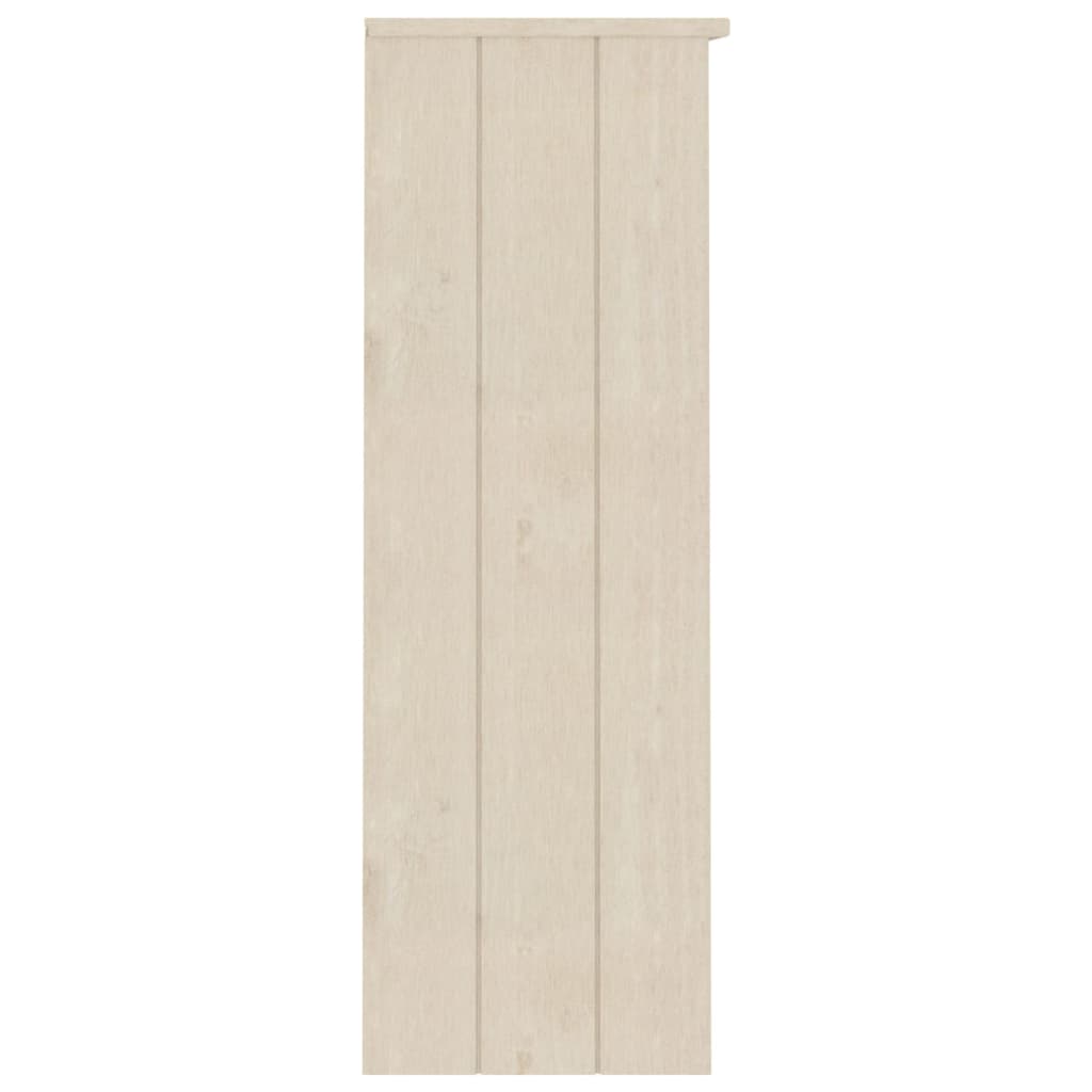 Yläkaappi HAMAR hunajanruskea 85x35x100 cm täysi mänty - Sisustajankoti.fi