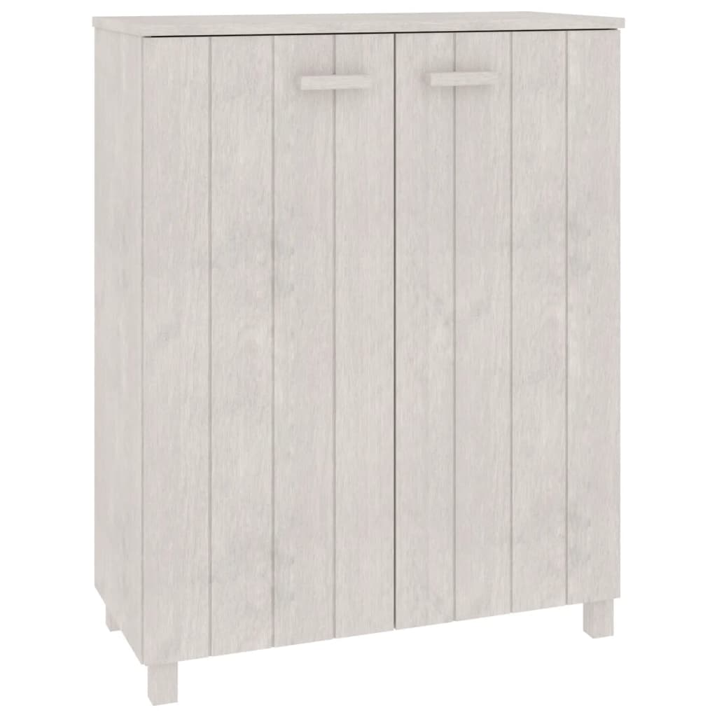 Kenkäkaappi HAMAR valkoinen 85x40x108 cm täysi mänty - Sisustajankoti.fi