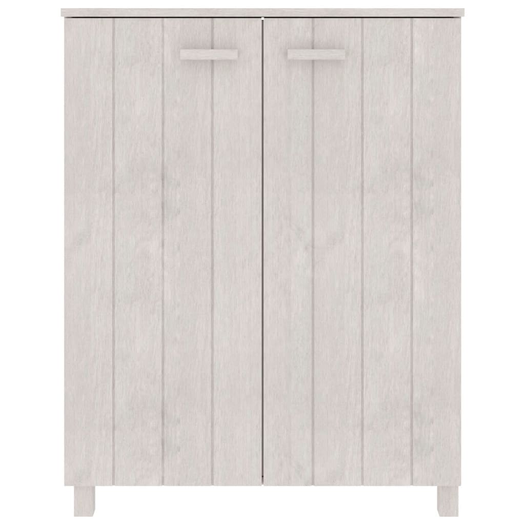 Kenkäkaappi HAMAR valkoinen 85x40x108 cm täysi mänty - Sisustajankoti.fi