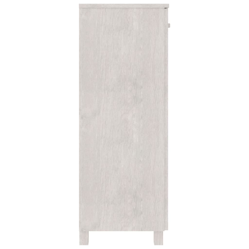 Kenkäkaappi HAMAR valkoinen 85x40x108 cm täysi mänty - Sisustajankoti.fi