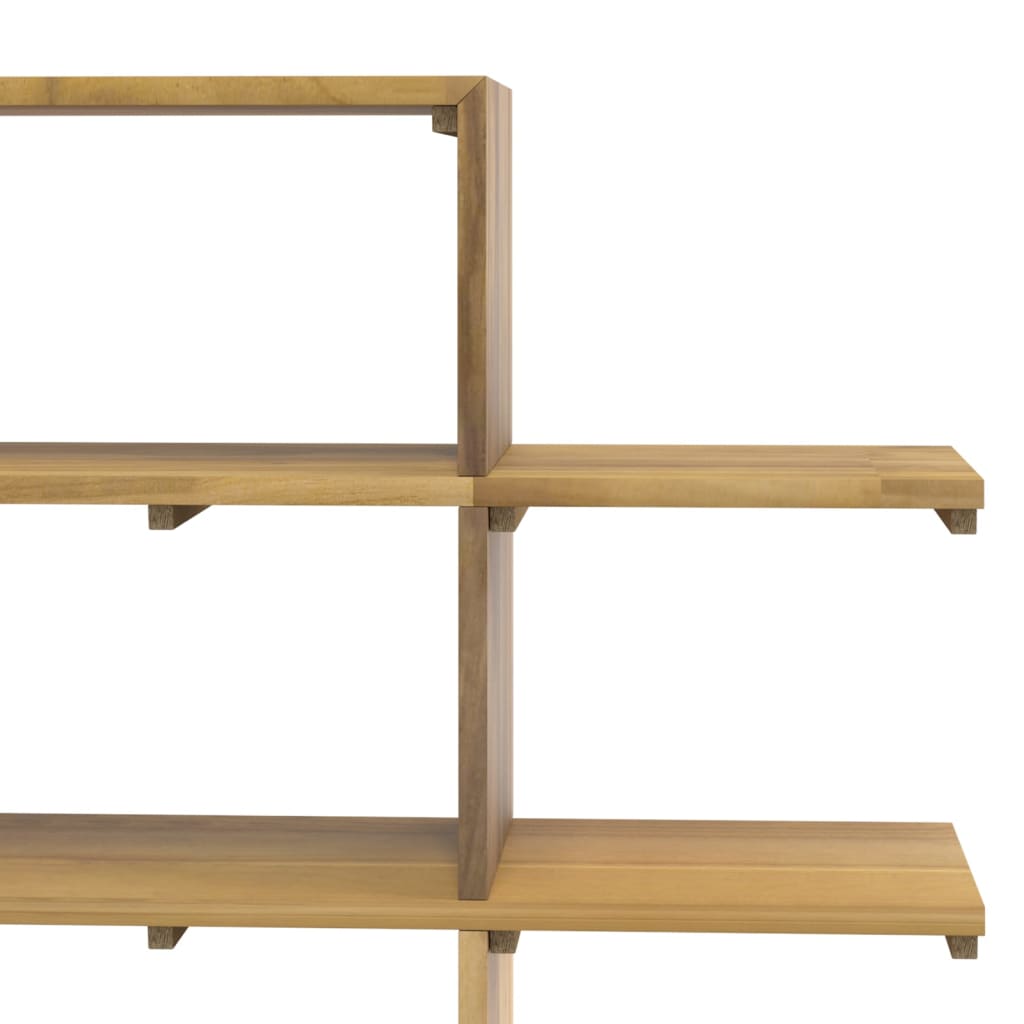 Kirjahylly 100x30x120 cm täysi tiikki - Sisustajankoti.fi